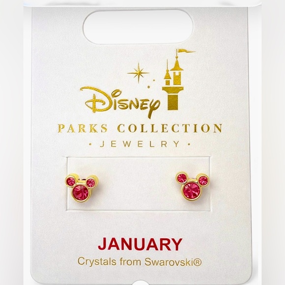 Disney Jewelry - Mickey Mouse Earrings – January Crystals from Swarovski
